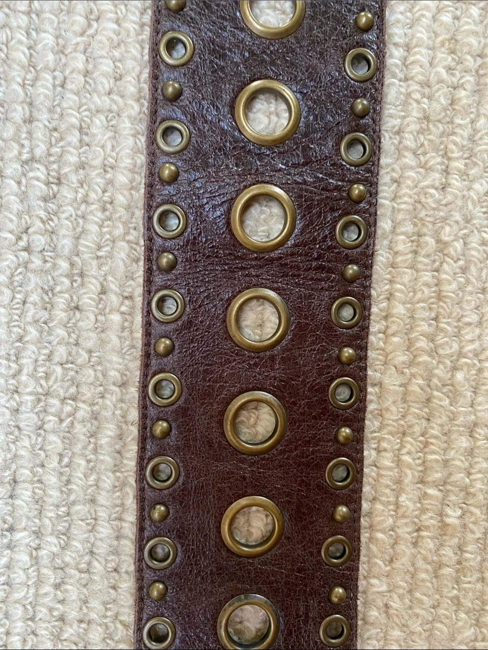 Streets Ahead Genuine Brown Leather Belt